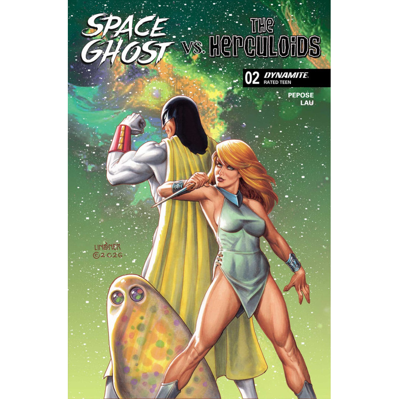 SPACE GHOST VS THE HERCULOIDS 2 CVR C JOSEPH MICHAEL LINSNER VAR