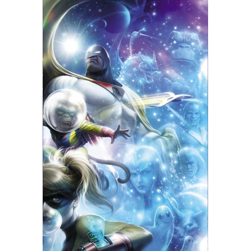 SPACE GHOST VS THE HERCULOIDS 2 CVR G FRANCESCO MATTINA LTD VIRGIN VAR