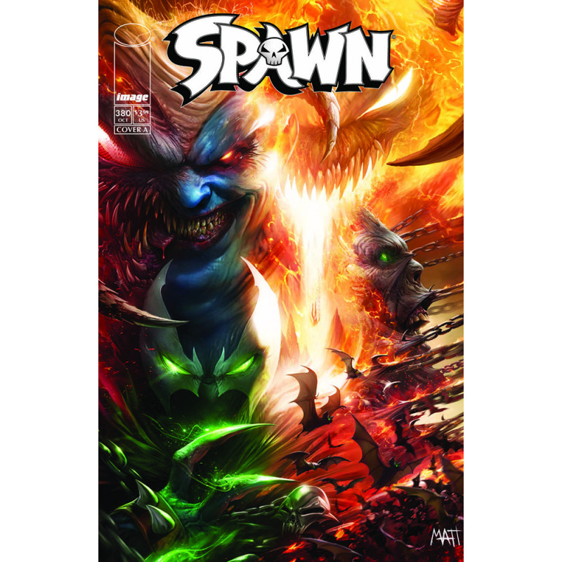 SPAWN 380 CVR A FRANCESCO MATTINA