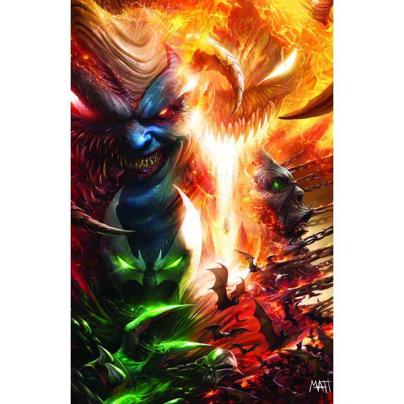 SPAWN 380 CVR B FRANCESCO MATTINA VIRGIN VAR