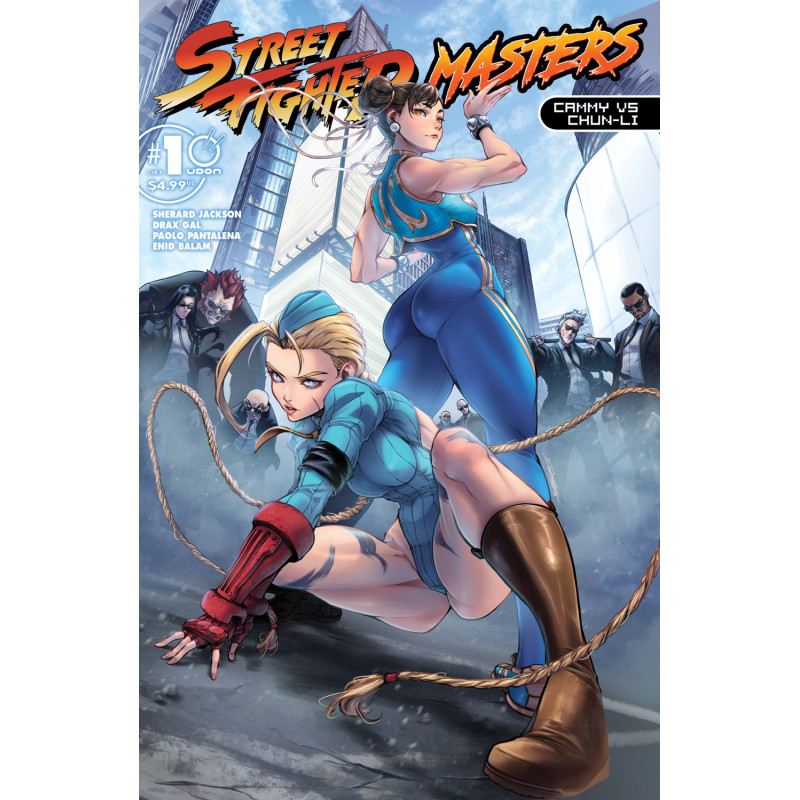 STREET FIGHTER MASTERS CAMMY VS CHUN LI 1 (ONE SHOT) CVR A DRAX GAL