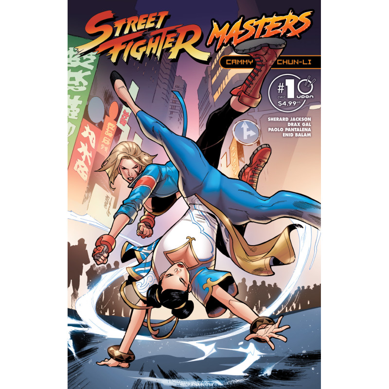 STREET FIGHTER MASTERS CAMMY VS CHUN LI 1 (ONE SHOT) CVR C ENID BALAM VAR