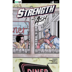 STRENGTH & ASH 4 CVR C ALEX SANCHEZ FRANCESCA PERILLO DINER VAR