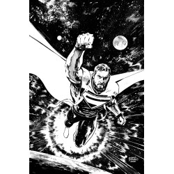 SUPERMAN FATHER OF TOMORROW 6 (OF 6) CVR B GABRIEL HARDMAN CARD STOCK VAR