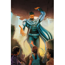 SUPERMAN FATHER OF TOMORROW 6 (OF 6) CVR C NIMIT MALAVIA CARD STOCK VAR