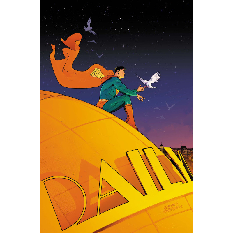 SUPERMAN UNLIMITED 18 CVR C RAFAEL PEREZ CARD STOCK VAR