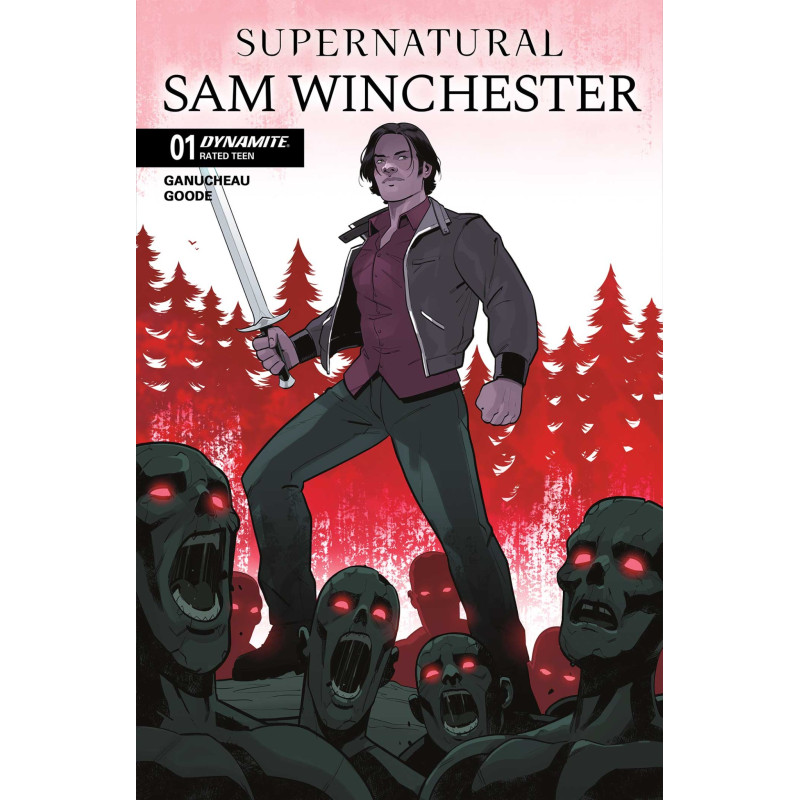 SUPERNATURAL SAM WINCHESTER 1 CVR C STEPHEN BYRNE VAR