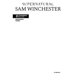 SUPERNATURAL SAM WINCHESTER 1 CVR F BLANK AUTHENTIX VAR
