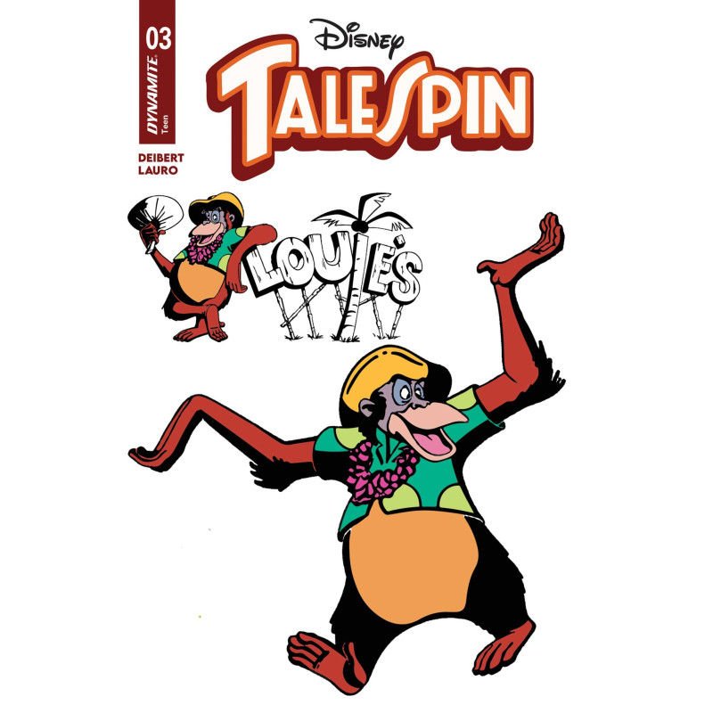 TALESPIN 3 CVR D CHARACTER DESIGN ART VAR