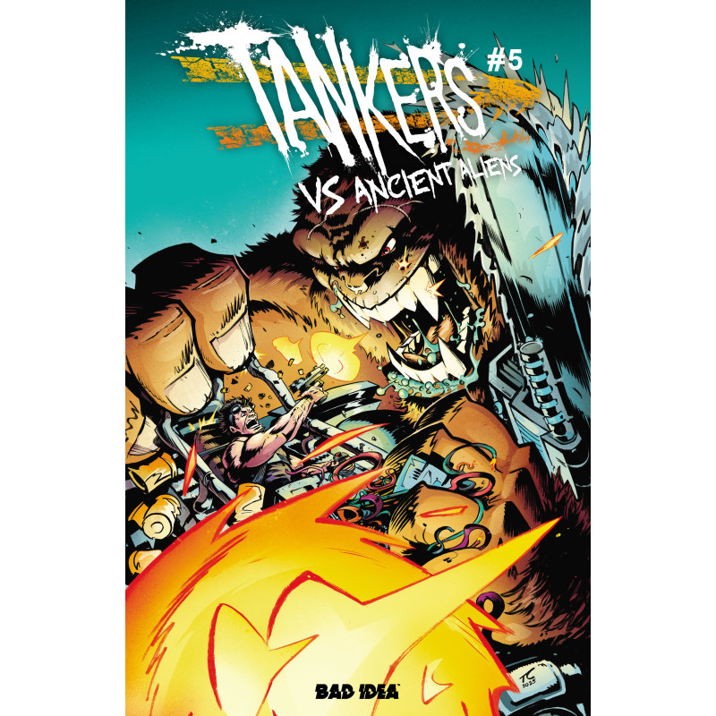 TANKERS VS ANCIENT ALIENS 5 (OF 5) CVR A TYRELL CANNON