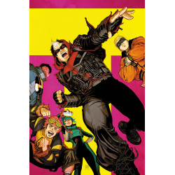 TEEN TITANS 2 CVR C BERNARD CHANG CARD STOCK VAR