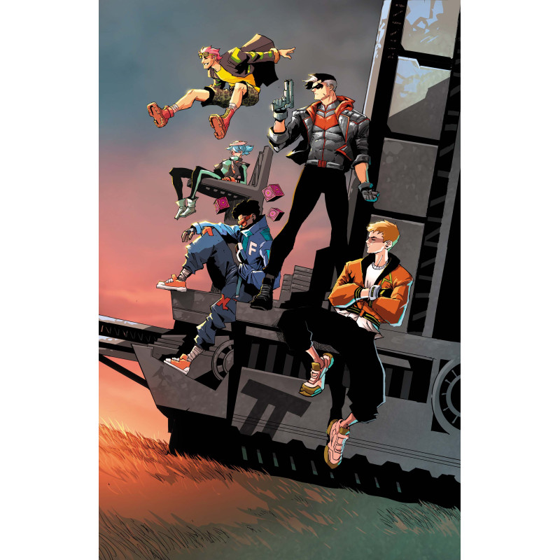 TEEN TITANS 2 CVR D DEXTER SOY CARD STOCK VAR