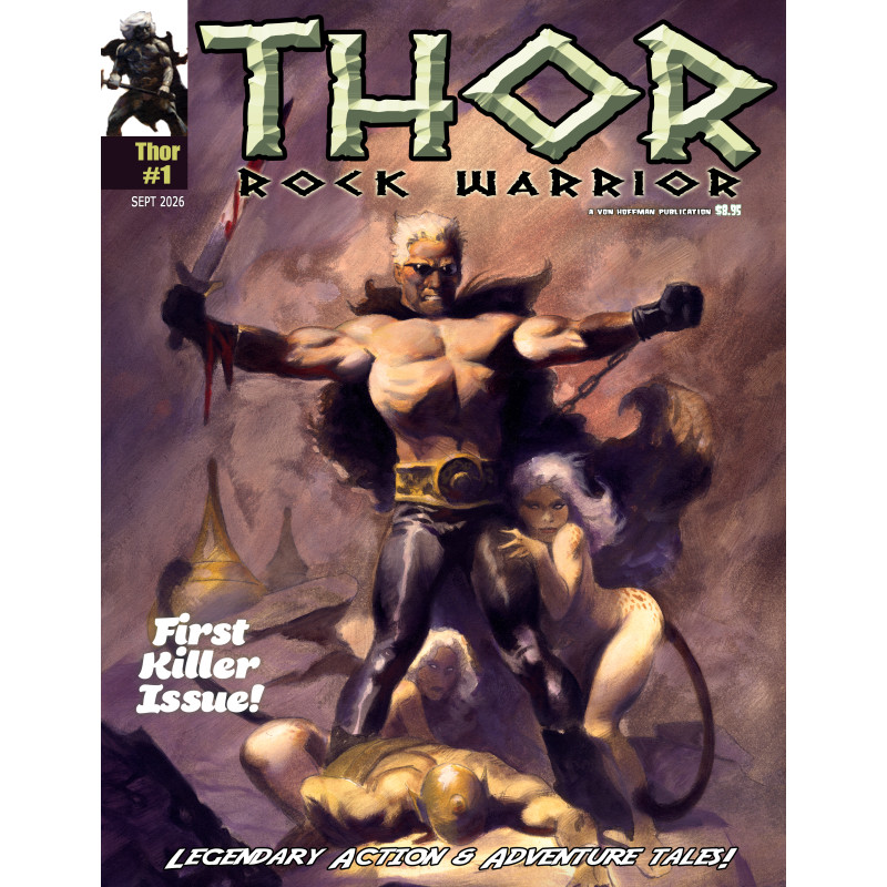 THOR THE ROCK WARRIOR MAGAZINE 1