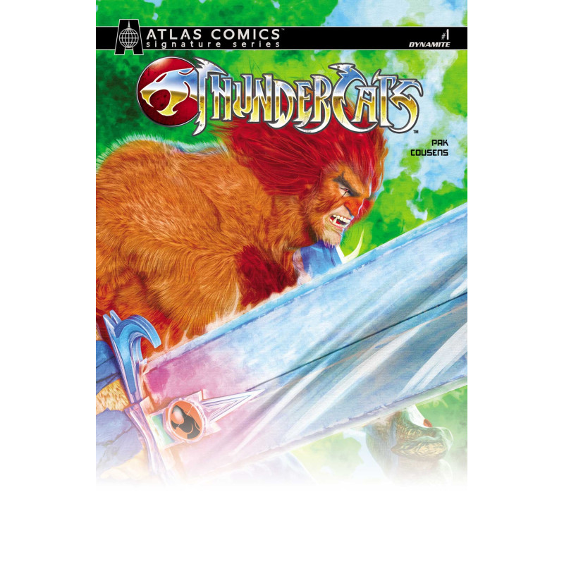 THUNDERCATS (2026) 1 CVR J MARK SPEARS ATLAS EDITION SIGNED BY GREG PAK VAR
