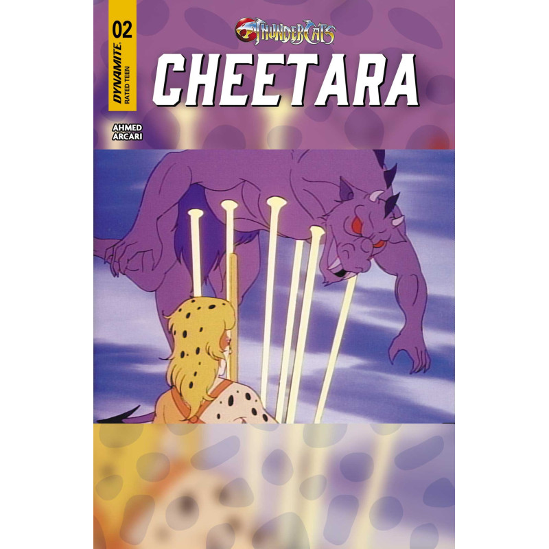 THUNDERCATS CHEETARA 2 CVR E ANIMATION ART VAR