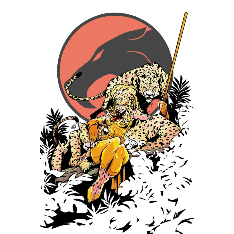 THUNDERCATS CHEETARA 2 CVR F ALESSANDRO MIRACOLO METAL PREMIUM VAR