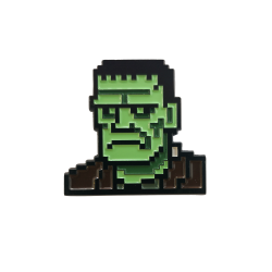 TITAN MERCH ORIGINAL GAMING 8 BIT FRANK ENAMEL PIN BADGE