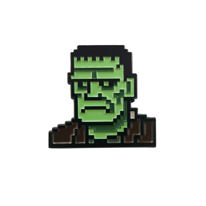 TITAN MERCH ORIGINAL GAMING 8 BIT FRANK ENAMEL PIN BADGE