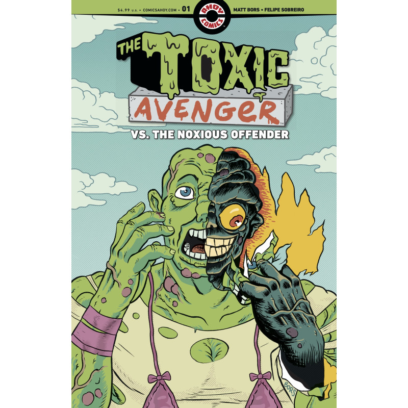 TOXIC AVENGER VS THE NOXIOUS OFFENDER 1 (OF 5) CVR A MATT BORS (MR)