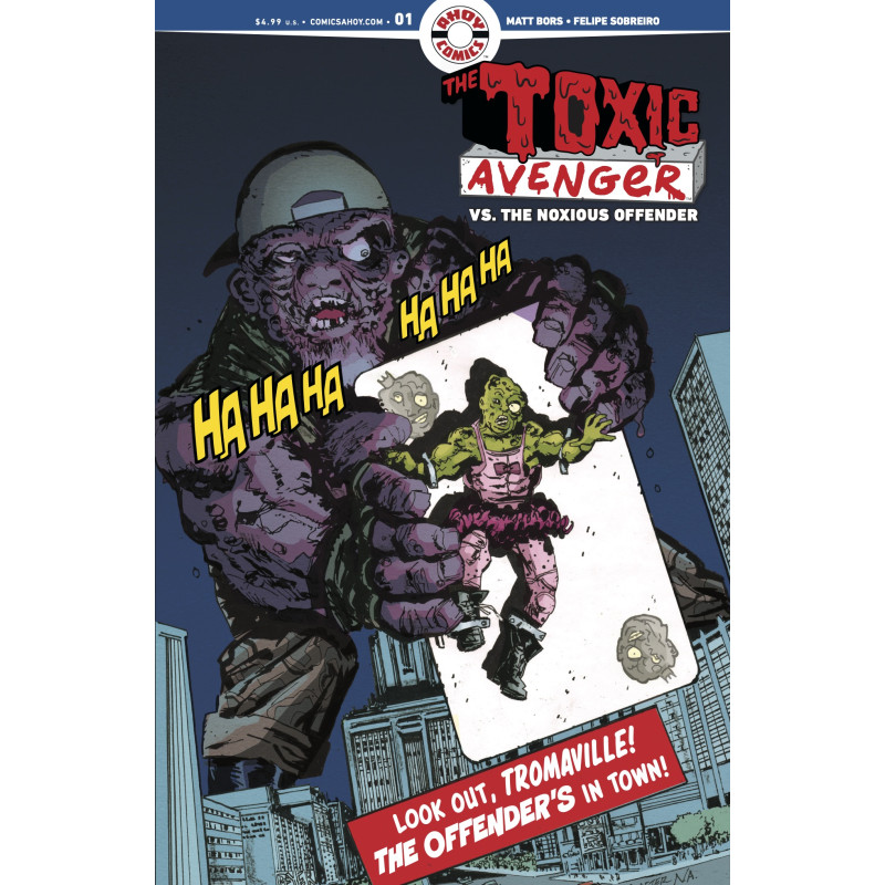 TOXIC AVENGER VS THE NOXIOUS OFFENDER 1 (OF 5) CVR B 3 COPY GREG SCOTT CLASSIC COVERS HOMAGE UNLOCK VAR (MR)