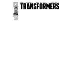 TRANSFORMERS 37 CVR G BLANK SKETCH VAR