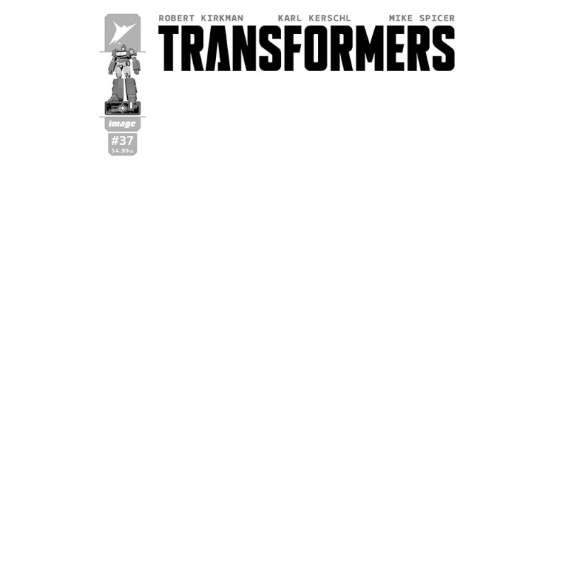 TRANSFORMERS 37 CVR G BLANK SKETCH VAR