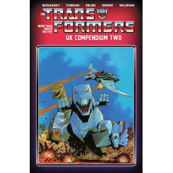 TRANSFORMERS UK COMPENDIUM TP BOOK 02 DIRECT MARKET EXCLUSIVE JEFF ANDERSON CVR
