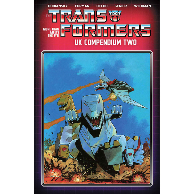 TRANSFORMERS UK COMPENDIUM TP BOOK 02 DIRECT MARKET EXCLUSIVE JEFF ANDERSON CVR