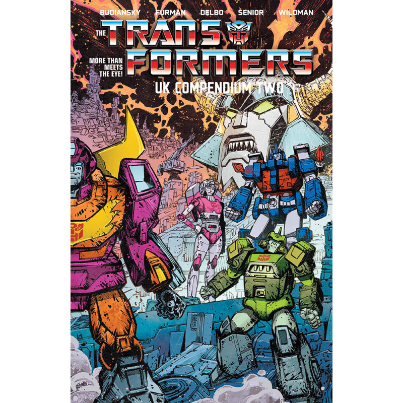 TRANSFORMERS UK COMPENDIUM TP BOOK 02 JORGE CORONA & MIKE SPICER CVR