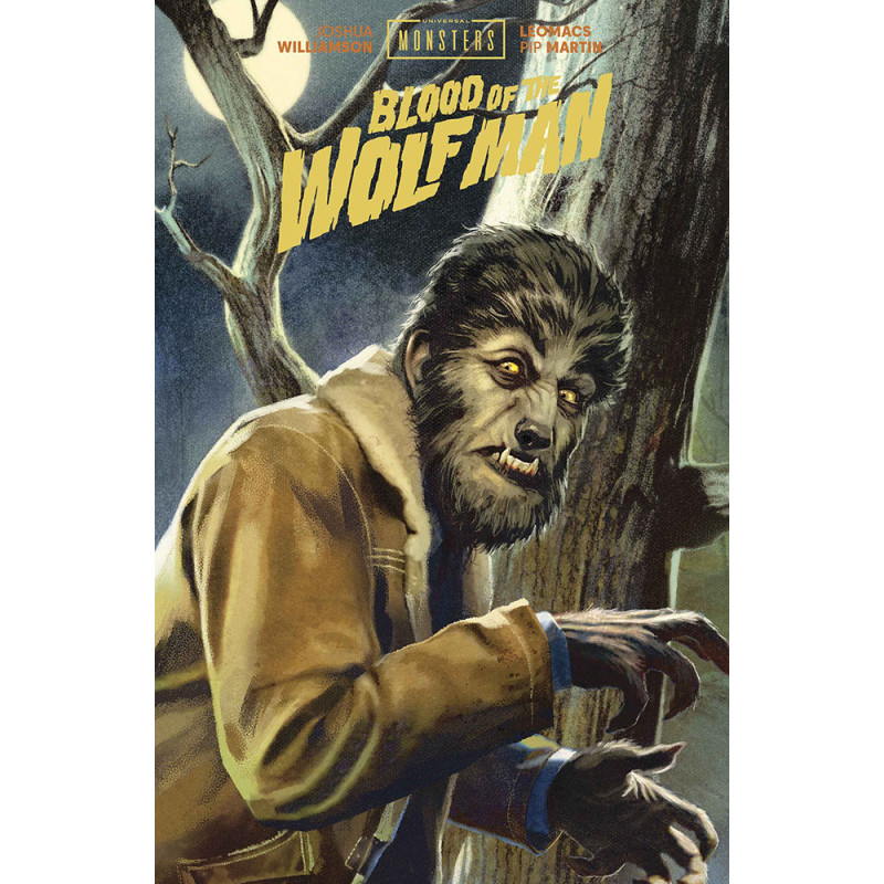 UNIVERSAL MONSTERS BLOOD OF THE WOLF MAN HC DIRECT MARKET EXCLUSIVE JOSHUA MIDDLETON CVR (MR)