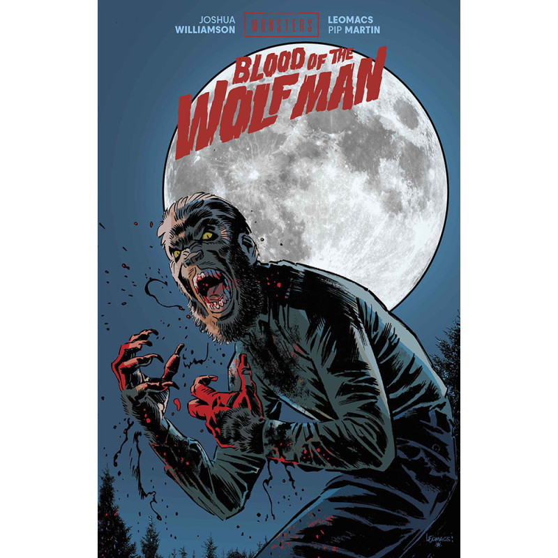 UNIVERSAL MONSTERS BLOOD OF THE WOLF MAN HC LEOMACS CVR (MR)