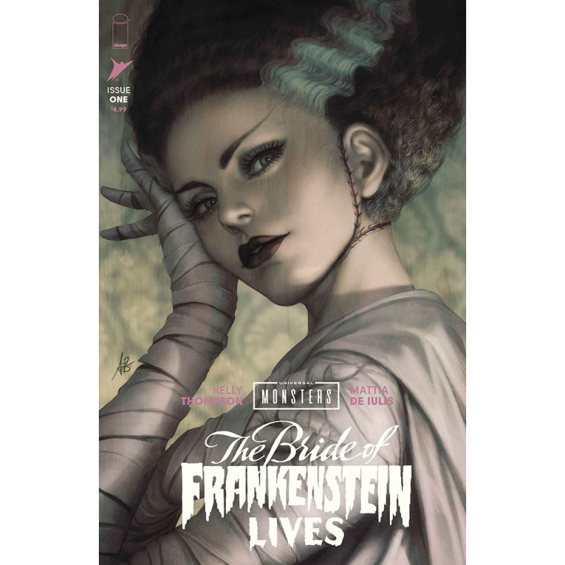 UNIVERSAL MONSTERS BRIDE OF FRANKENSTEIN LIVES 1 (OF 4) CVR C STANLEY ARTGERM LAU VAR