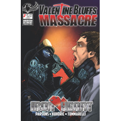 VALENTINE BLUFFS MASSACRE IRON HEART 2 (OF 2) CVR B BUZ HASSON VAR (MR)