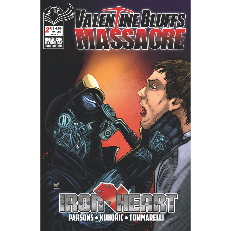 VALENTINE BLUFFS MASSACRE IRON HEART 2 (OF 2) CVR B BUZ HASSON VAR (MR)