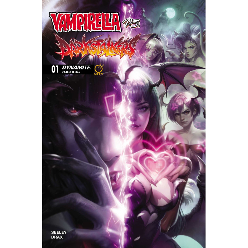 VAMPIRELLA VS DARKSTALKERS SPECIAL 1 (ONE SHOT) CVR C FRANCESCO MATTINA VAR