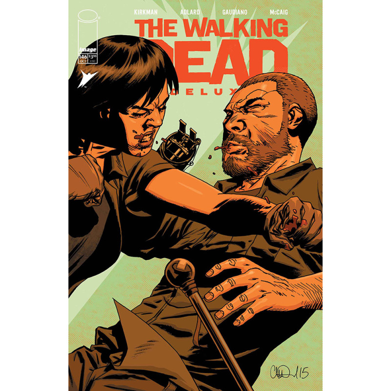 WALKING DEAD DELUXE 146 CVR B CHARLIE ADLARD & DAVE MCCAIG VAR (MR)