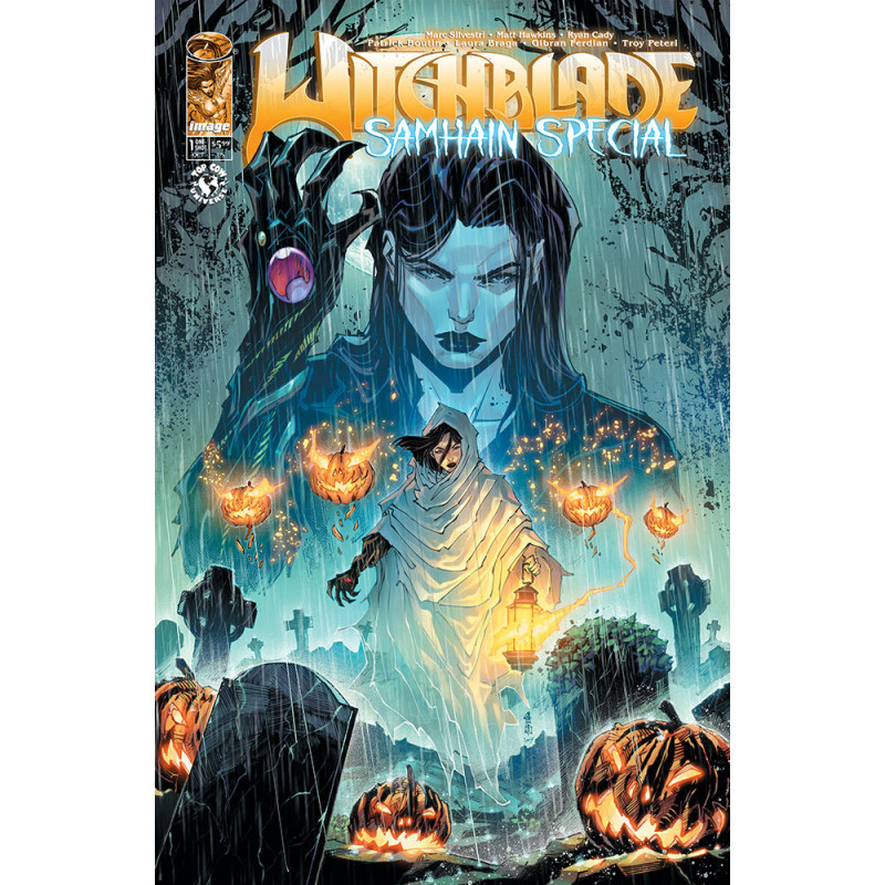 WITCHBLADE SAMHAIN SPECIAL (ONE SHOT) CVR B GIUSEPPE CAFARO & ARIF PRIANTO VAR