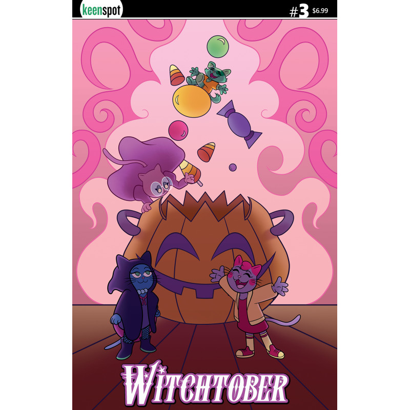 WITCHTOBER 3 CVR B FER LOZADA CAT-O-LANTERN