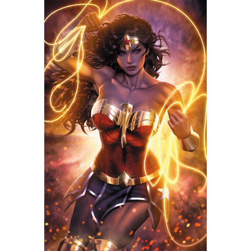 WONDER WOMAN 38 CVR C ARIEL DIAZ CARD STOCK VAR