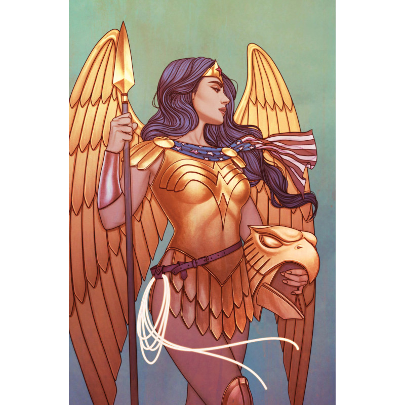 WONDER WOMAN 38 CVR E JENNY FRISON KINGDOM COME 30TH ANNIVERSARY CARD STOCK VAR
