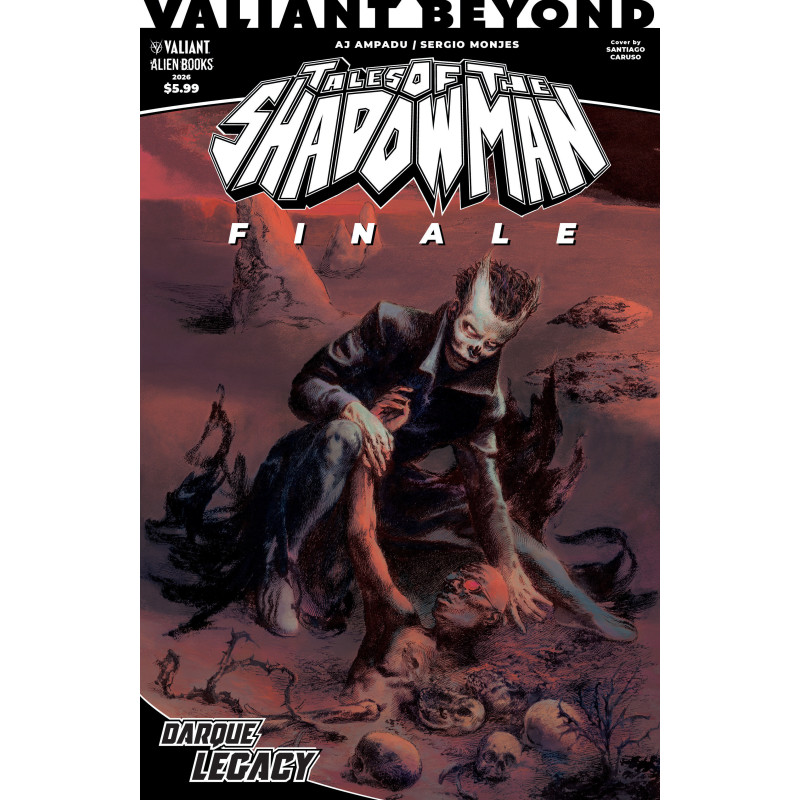 VALIANT BEYOND: TALES OF THE SHADOWMAN FINALE--DARQUE LEGACY COVER A (CARUSO)
