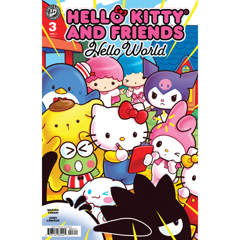 HELLO KITTY AND FRIENDS: HELLO WORLD! 3 COVER A (GANUCHEAU)