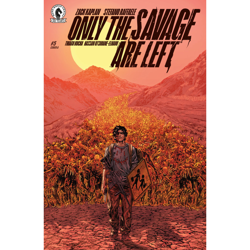 ONLY THE SAVAGE ARE LEFT 5 (CVR A) (STEFANO RAFFAELE)