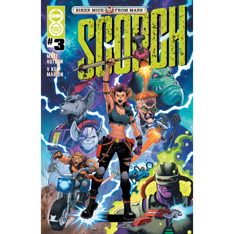 BIKER MICE FROM MARS SCORCH 3 CVR B JORDI TARRAGONA VAR