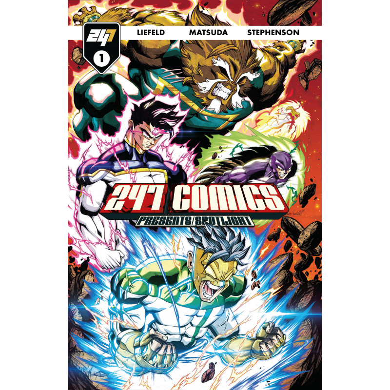 247 COMICS PRESENTS / SPOTLIGHT 1 COVER F - NEWMEN MANGA VAR