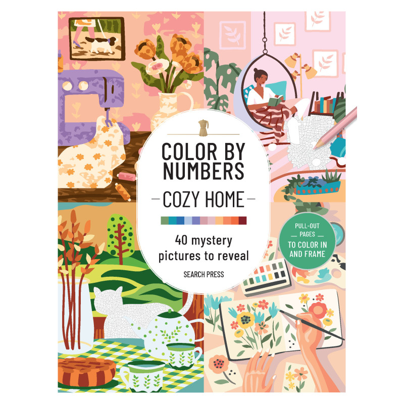COLOR BY NUMBERS COZY HOME
