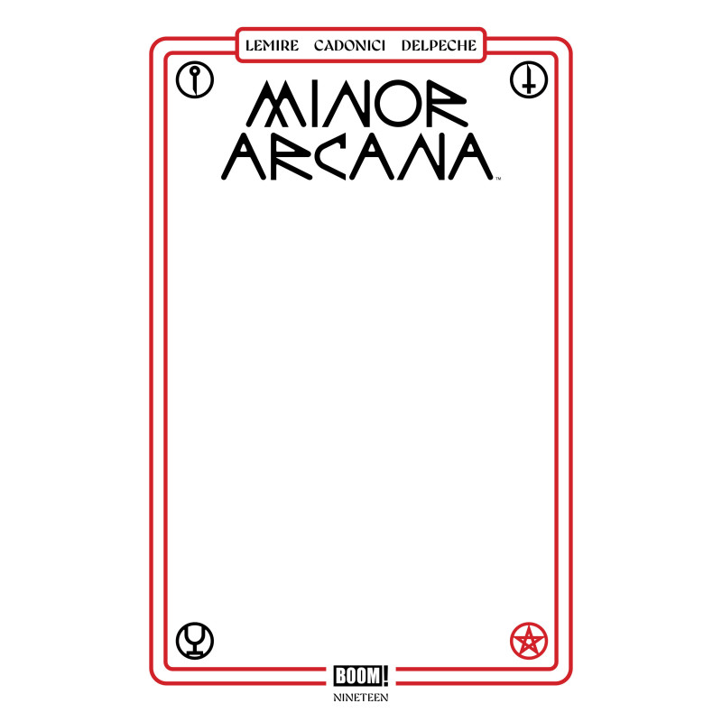 MINOR ARCANA 19 C BLANK SKETCH VARIANT