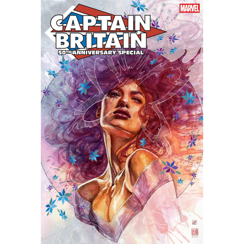 CAPTAIN BRITAIN 50TH ANNIVERSARY SPECIAL 1 DAVID MACK VARIANT