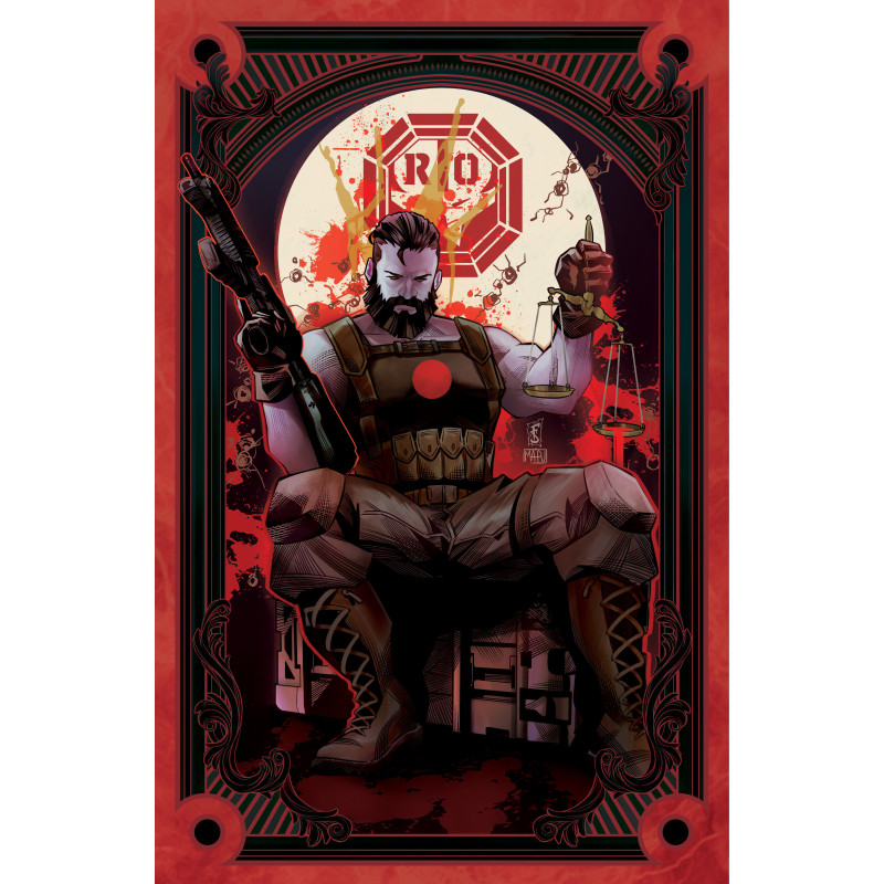 VALIANT BEYOND: BLOODSHOT 7--TOY SOLDIERS 1 VARIANT B (SABBATINI FULL ART TAROT VARIANT)