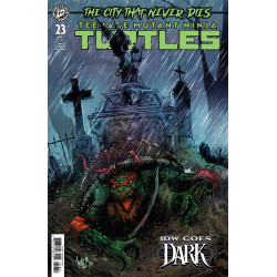 TEENAGE MUTANT NINJA TURTLES 23 VARIANT E (DAMIEN WORM IDW GOES DARK VARIANT)